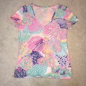 Lilly Pulitzer short sleeve shirt